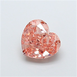Picture of Lab Grown Diamond 2.06 Carats, Heart with  Cut, Fancy Intense Pink Color, VS1 Clarity and Certified by IGI