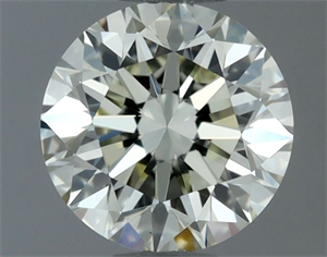 Picture of Natural Diamond 0.50 Carats, Round with Excellent Cut, K Color, VVS1 Clarity and Certified by IGI