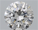 Natural Diamond 0.70 Carats, Round with Excellent Cut, F Color, VS2 Clarity and Certified by GIA