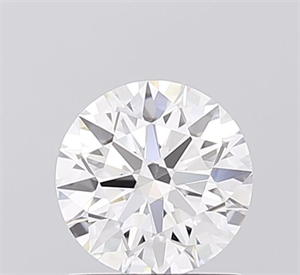 Picture of Lab Grown Diamond 1.05 Carats, Round with Ideal Cut, D Color, VVS1 Clarity and Certified by IGI
