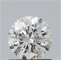 Natural Diamond 0.80 Carats, Round with Excellent Cut, I Color, VS2 Clarity and Certified by GIA