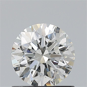 Picture of Natural Diamond 0.80 Carats, Round with Excellent Cut, I Color, VS2 Clarity and Certified by GIA