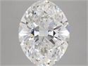 Natural Diamond 6.01 Carats, Oval with  Cut, E Color, VS2 Clarity and Certified by GIA