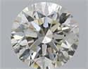 Natural Diamond 1.21 Carats, Round with Excellent Cut, K Color, VS1 Clarity and Certified by GIA