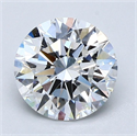 Diamante Natural 1.59 quilates, Redondo , Color E, claridad VS1 y certificado GIA