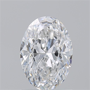 Picture of Natural Diamond 1.20 Carats, Oval with  Cut, E Color, VS2 Clarity and Certified by GIA