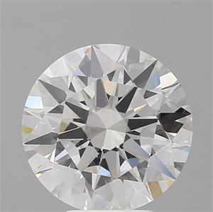Picture of Lab Grown Diamond 4.59 Carats, Round with Ideal Cut, F Color, VVS2 Clarity and Certified by IGI