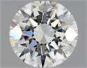 Natural Diamond 0.50 Carats, Round with Excellent Cut, H Color, IF Clarity and Certified by GIA