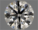 Natural Diamond 0.71 Carats, Round with Excellent Cut, I Color, SI2 Clarity and Certified by IGI