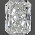Natural Diamond 0.80 Carats, Radiant with  Cut, I Color, VS1 Clarity and Certified by GIA