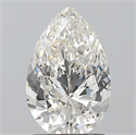 Natural Diamond 1.50 Carats, Pear with  Cut, H Color, SI2 Clarity and Certified by GIA