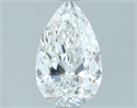 Natural Diamond 1.02 Carats, Pear with  Cut, E Color, SI2 Clarity and Certified by GIA