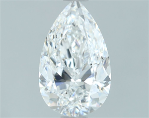 Picture of Natural Diamond 1.02 Carats, Pear with  Cut, E Color, SI2 Clarity and Certified by GIA