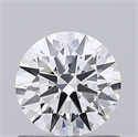 Lab Grown Diamond 0.80 Carats, Round with Ideal Cut, D Color, VVS1 Clarity and Certified by IGI