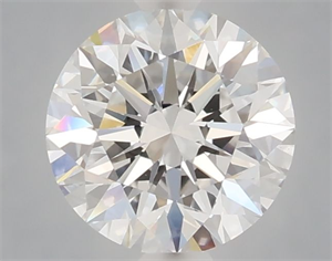 Picture of Lab Grown Diamond 1.51 Carats, Round with Excellent Cut, D Color, VVS2 Clarity and Certified by IGI
