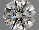 Diamante Natural 0.55 quilates, Redondo , Color H, claridad VVS1 y certificado GIA