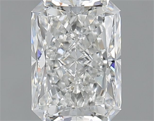 Picture of Natural Diamond 1.20 Carats, Radiant with  Cut, F Color, VS1 Clarity and Certified by GIA