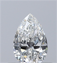 Diamante Natural 0.32 quilates, De pera , Color G, claridad VS1 y certificado GIA