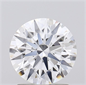 Del inventario de diamantes de laboratorio, 1.65 quilates, Redondo , Color D, claridad IF y certificado IGI