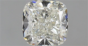 Picture of Natural Diamond 0.72 Carats, Cushion with  Cut, J Color, VVS2 Clarity and Certified by GIA