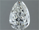 Diamante Natural 1.20 quilates, De pera , Color G, claridad VS2 y certificado IGI