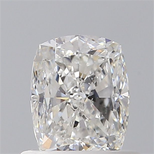 Foto Diamante Natural 0.80 quilates, Del cojín , Color F, claridad VS2 y certificado GIA de