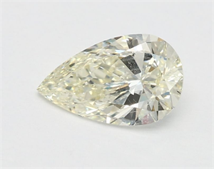 Picture of Natural Diamond 0.51 Carats, Pear with  Cut, L Color, SI1 Clarity and Certified by GIA