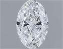 Natural Diamond 0.81 Carats, Oval with  Cut, D Color, VS1 Clarity and Certified by GIA