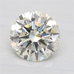 Picture of Natural Diamond 1.09 Carats, Round with Excellent Cut, L Color, VS1 Clarity and Certified by GIA
