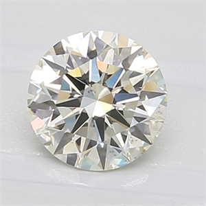 Picture of Natural Diamond 1.09 Carats, Round with Excellent Cut, L Color, VS1 Clarity and Certified by GIA