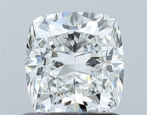 Foto Diamante Natural 1.01 quilates, Del cojín , Color F, claridad VVS2 y certificado GIA de