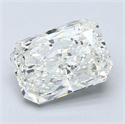 Diamante Natural 3.00 quilates, Radiante , Color J, claridad SI2 y certificado GIA