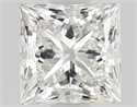 Natural Diamond 0.61 Carats, Princess with  Cut, G Color, VVS2 Clarity and Certified by GIA