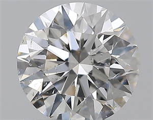 Picture of Natural Diamond 0.47 Carats, Round with Excellent Cut, E Color, SI2 Clarity and Certified by GIA