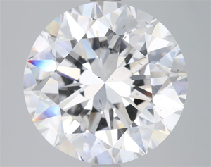 Foto Diamante Natural 5.06 quilates, Redondo , Color D, claridad SI1 y certificado GIA de