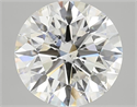 Diamante Natural 3.08 quilates, Redondo , Color G, claridad SI2 y certificado GIA