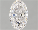 Natural Diamond 1.20 Carats, Oval with  Cut, E Color, VS1 Clarity and Certified by GIA