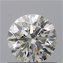 Diamante Natural 0.70 quilates, Redondo , Color F, claridad VVS2 y certificado IGI