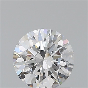 Picture of Natural Diamond 0.70 Carats, Round with Excellent Cut, D Color, SI1 Clarity and Certified by GIA