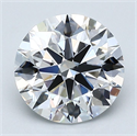 Diamante Natural 2.05 quilates, Redondo , Color D, claridad VS1 y certificado GIA