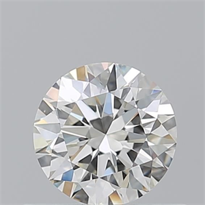 Foto Diamante Natural 0.51 quilates, Redondo , Color J, claridad VS1 y certificado GIA de