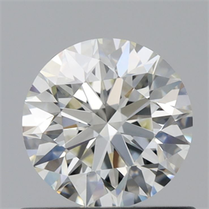 Picture of Natural Diamond 0.72 Carats, Round with Excellent Cut, J Color, VS1 Clarity and Certified by GIA