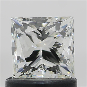Foto Diamante Natural 0.96 quilates, Princesa , Color J, claridad VS2 y certificado GIA de