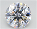 Del inventario de diamantes de laboratorio, 4.04 quilates, Redondo , Color E, claridad VS2 y certificado IGI