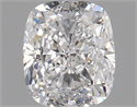 Natural Diamond 0.70 Carats, Cushion with  Cut, D Color, SI1 Clarity and Certified by GIA