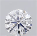 Lab Grown Diamond 0.90 Carats, Round with Excellent Cut, D Color, VS2 Clarity and Certified by IGI