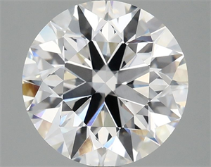 Picture of Lab Grown Diamond 3.01 Carats, Round with Excellent Cut, F Color, VVS2 Clarity and Certified by IGI