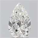 Natural Diamond 1.50 Carats, Pear with  Cut, G Color, SI1 Clarity and Certified by GIA