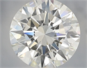 Diamante Natural 1.70 quilates, Redondo , Color G, claridad VVS2 y certificado IGI