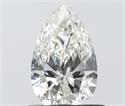 Diamante Natural 0.56 quilates, De pera , Color H, claridad IF y certificado IGI